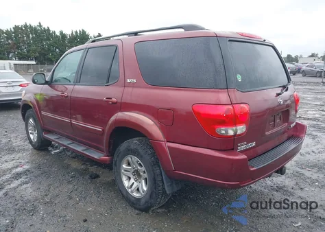 2007 Toyota Sequoia Sr5 V8 from USA, damaged, VIN 5TDBT44A47S277610
